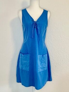 Tommy Bahama Arden Lace-Up Jersey Dress, Size M